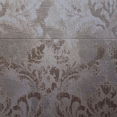 Gray ceramic tile with vintage pattern for wall and floor decoration. Concrete stone surface background. Texture for interior design project.