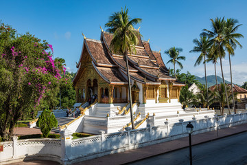 Royal Palace (Haw Kham) for King Sisavang Vong now serves as the Luang Prabang National Museum.