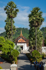 Royal Palace (Haw Kham) for King Sisavang Vong now serves as the Luang Prabang National Museum.