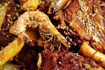   Braised Spicy Seafood