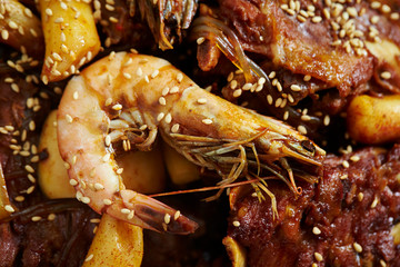   Braised Spicy Seafood