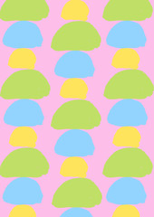 colorful candy background pattern