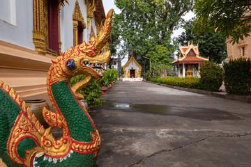 Fototapeta na wymiar Buddist temple Vat Haysoke in Vientiane. Laos. Asia.
