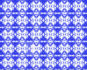 Fototapeta premium Seamless vector pattern in ornamental style. Geometric desing texture for wallpaper and gifts.