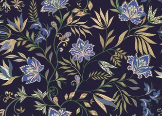 Seamless pattern in ethnic traditional style.
