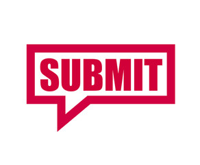 red vector banner submit