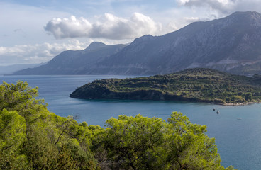 Quay of the city of Epidaurus (Greece, Peloponnese)