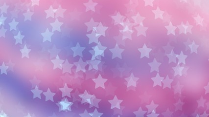 Abstract bokeh on a colored background