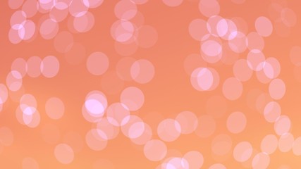 Abstract bokeh on a colored background