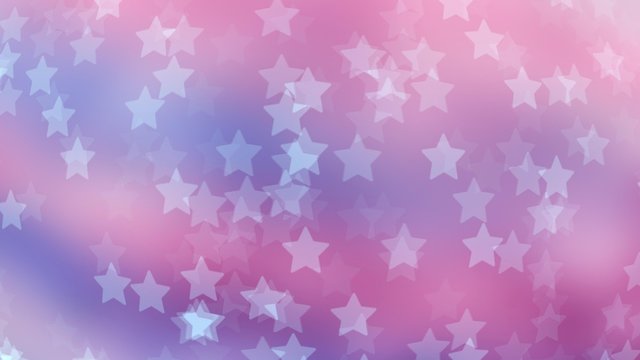 Abstract bokeh on a colored background