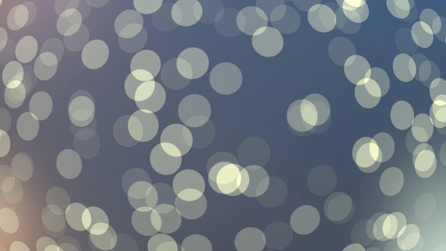 Abstract bokeh on a colored background