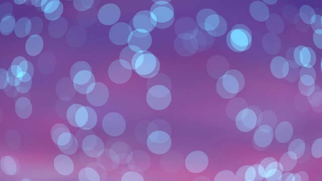 Abstract bokeh on a colored background