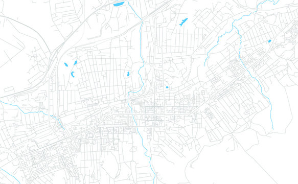 Artyom, Russia bright vector map