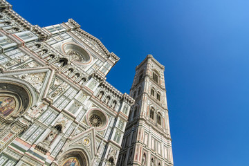 View on the Cathedral of Santa Maria in Florence