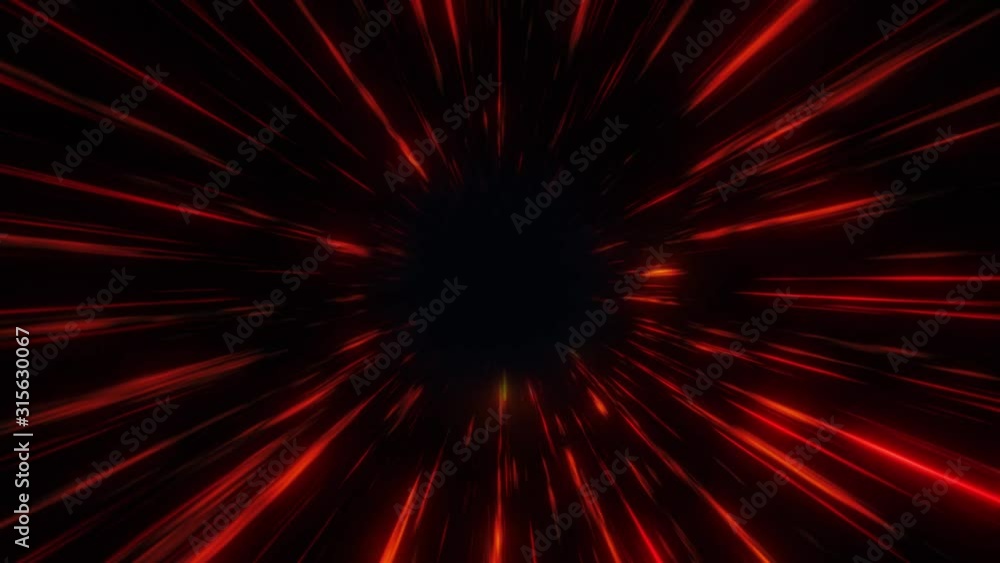 Poster abstract scifi vortex seamless loop/ 4k animation of a fantastic fantasy vortex background with ligh