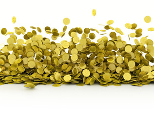 Golden coins