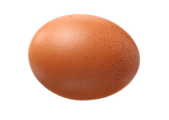 egg on a white background