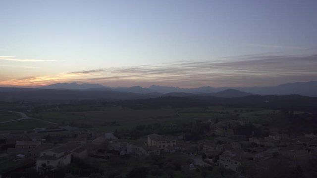 Paisaje de pueblo