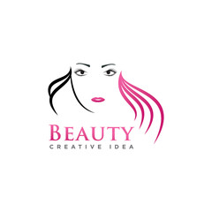 Unique Beauty Logo Design template and vector