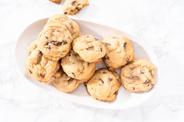 Baking cookies