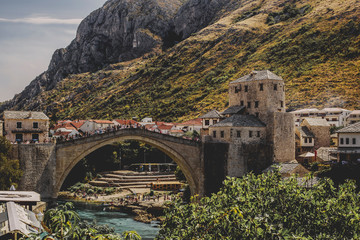 Mostar w Bośni i Hercegowinie © nieznajomska