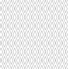 Abstract geometric pattern background texture. Black and white seamless grid lines. Simple minimalistic pattern