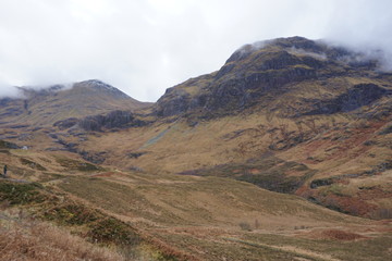 Mountains of the Scottish Highlands