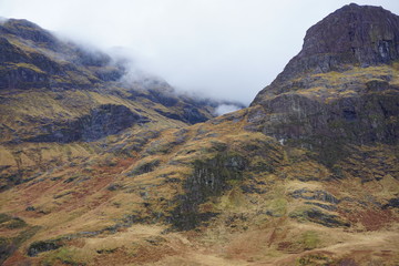 Mountains of the Scottish Highlands