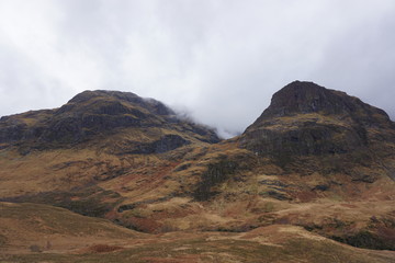 Mountains of the Scottish Highlands