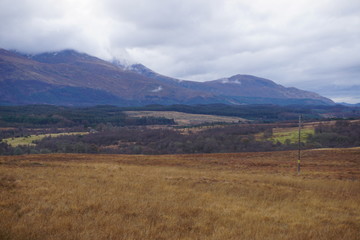 Mountains of the Scottish Highlands