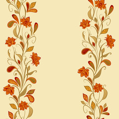 Background in ethnic traditional style.