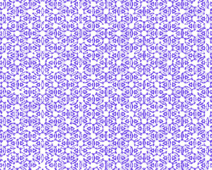 Seamless vector pattern in ornamental style. Geometric desing texture for wallpaper and gifts.