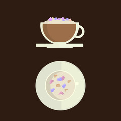 Coffee Cup With Plate