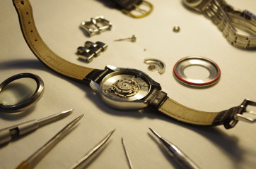 mechanical watch repair, watch repairing
