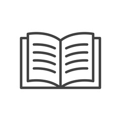 book - education icon vector design template