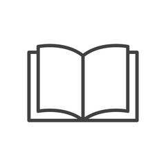 book - education icon vector design template