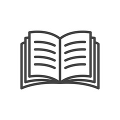 book - education icon vector design template