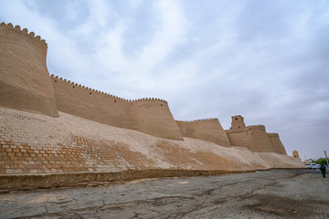  Ancient walled city Itchan Kala in Khiva, Khorezm Region, Uzbekistan