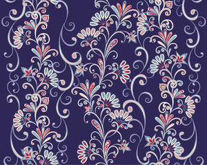 Seamless pattern in ethnic traditional style.