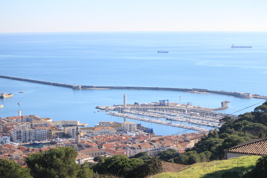 Port de S&egrave;te, vue panoramique