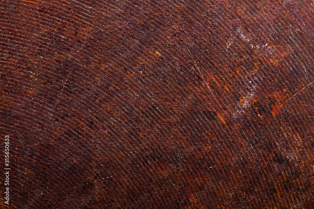 Poster old metal texture with rust.