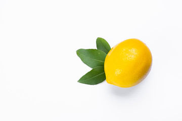 oranges and lemons on wooden table