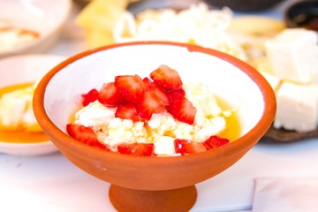 Tasty healthy breakfast.