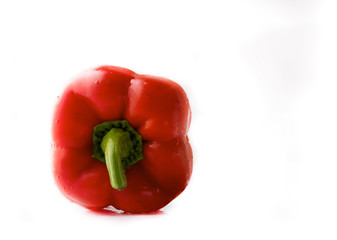 Sweet pepper on a white background, isolated