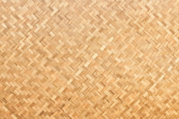 Handcraft woven bamboo texture background