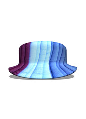 colorful hat isolated on white background