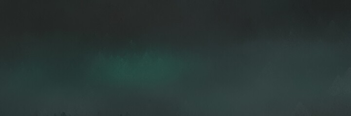 very dark blue, very dark green and dark slate gray colored vintage abstract painted card background. space for text or image