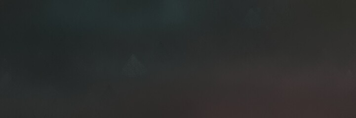 very dark blue, very dark violet and dark slate gray colored vintage abstract painted background with space for text or image. can be used as header or banner