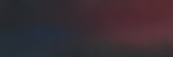 very dark blue, old mauve and dark slate gray colored vintage abstract painted texture background. can be used as header or banner