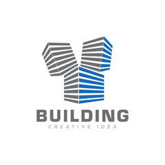 Building Logo Design and Icon Template